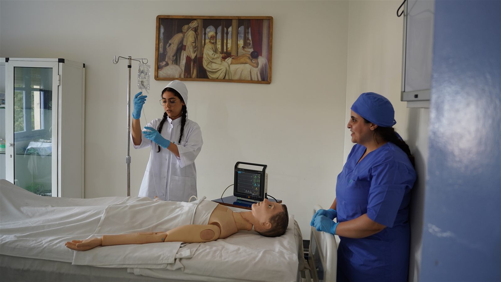 Pose de perfusion